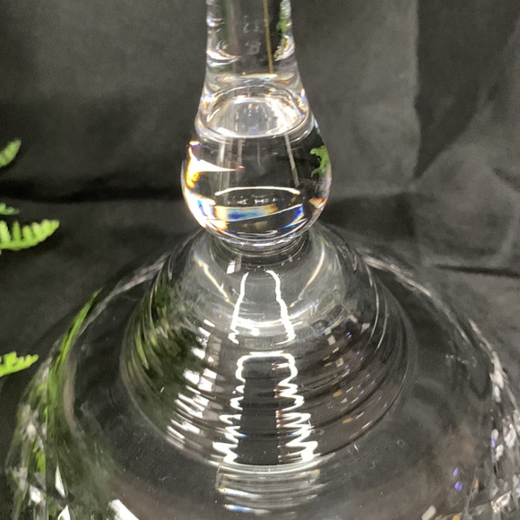 Beautiful Vintage Stuart of England cut crystal footed compote / candy dish - Picture 9 of 10